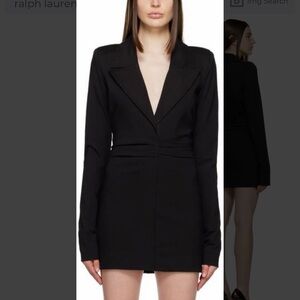 NWT Gauge81 Moata black blazer mini dress